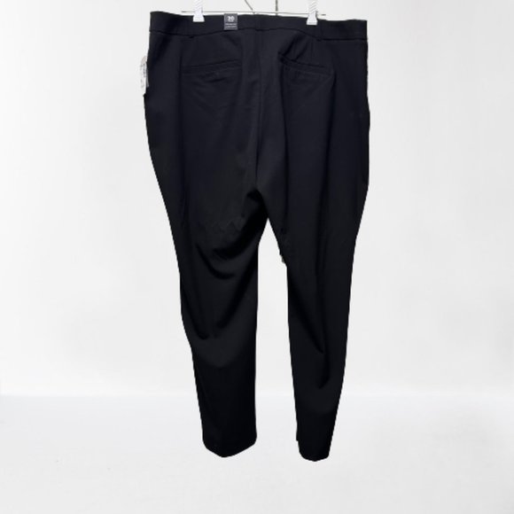 NEW Classic Black Straight Leg Dress Pants Reitmans 20P - Picture 4 of 12